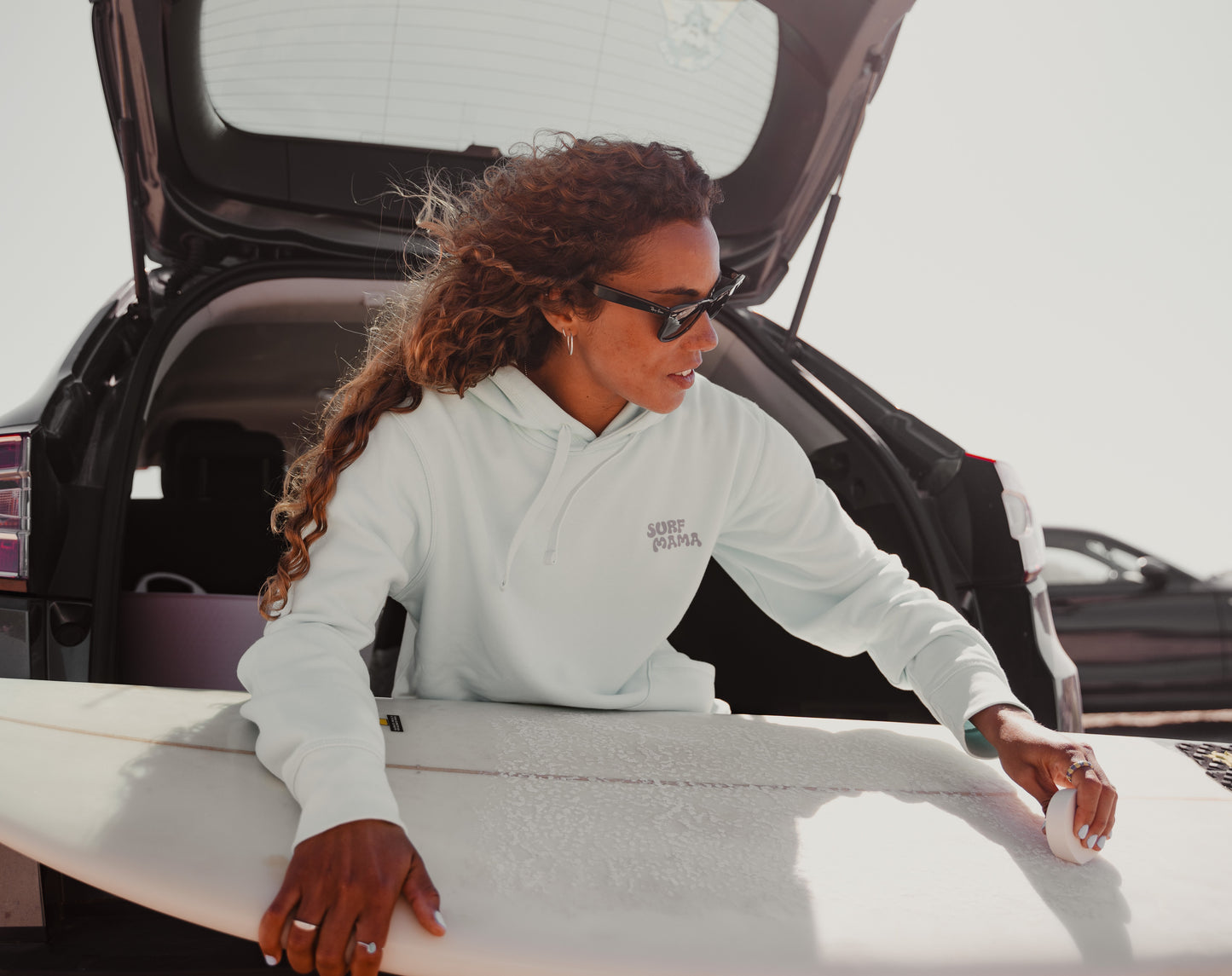 Surf Mama Hoodie — Ocean State