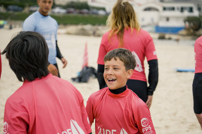 Surf lessons for children